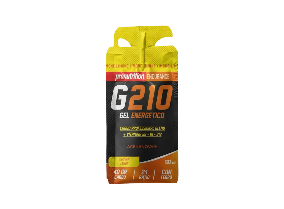 gel 2:1 pronutrition gel energetico carboidrati 60ml Limone