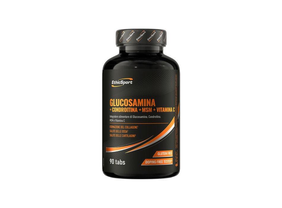 Glucosamina + Condroitina + Msm+ Vitamina C 90caps