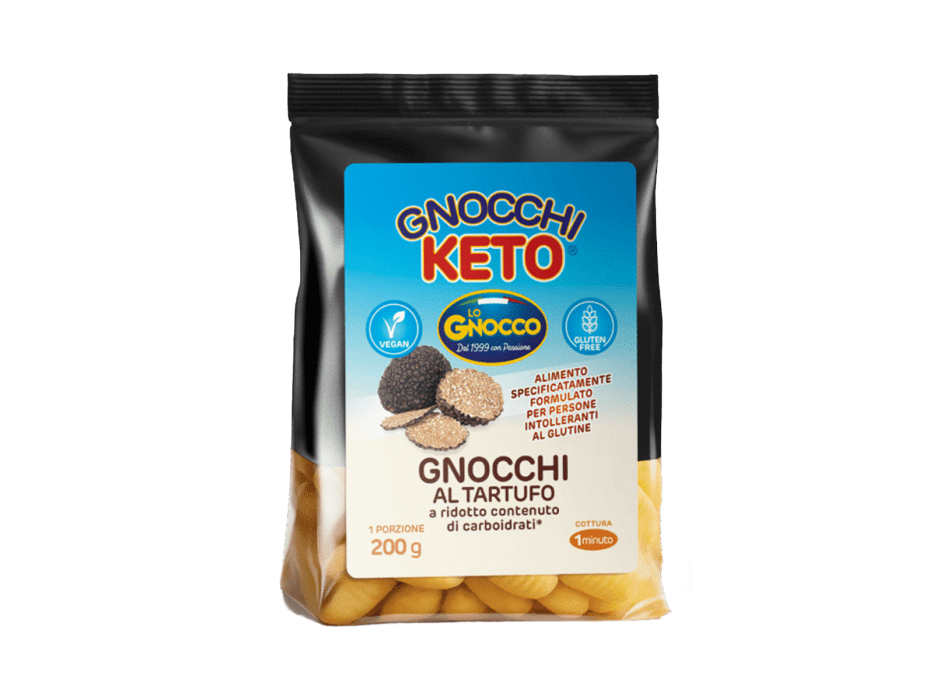 Gnocchi al Tartufo Low Carb Lo Gnocco gnocchi chetogenici ipocalorici 200g