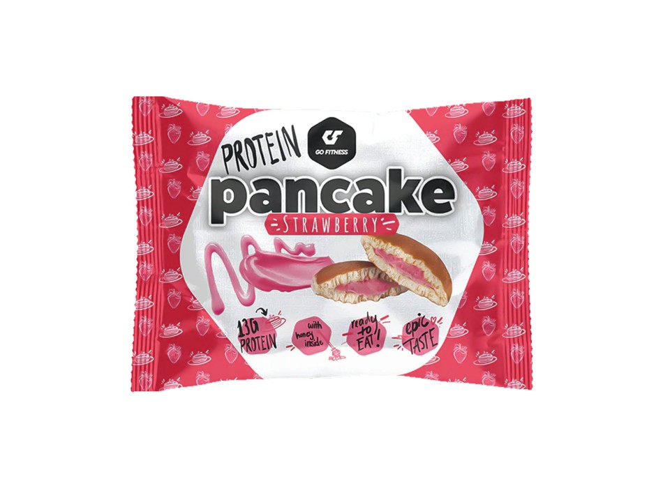 Go Fitness Protein Pancake confezione singola da 50g pancake proteico fragola