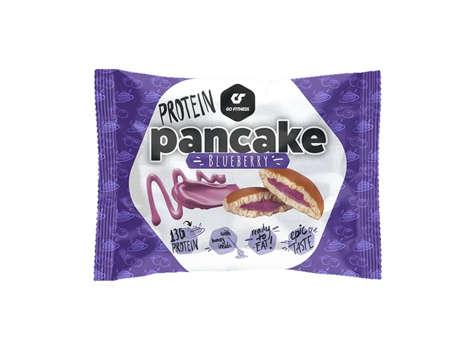 Go Fitness Protein Pancake confezione singola da 50g pancake proteico mirtillo