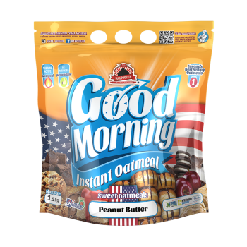 Good Morning Max Protein farina avena istantanea 1,5kg burro d'arachdi 
