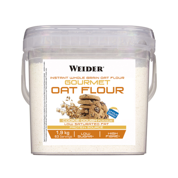 Gourmet Oat Flour Weider farina d'avena istantanea colazione 1,9kg biscotto