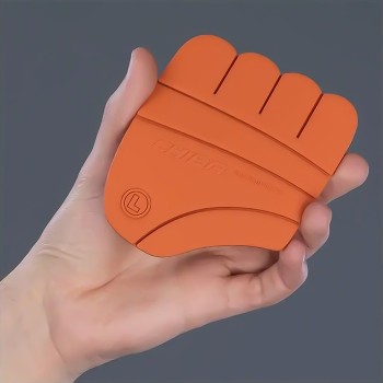 Gripper Chiba presine palestra antiscivolo gomma arancione protezione mani