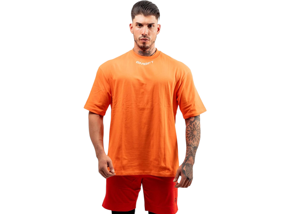 Gymbro Bombafit t-shirt oversize Arancione