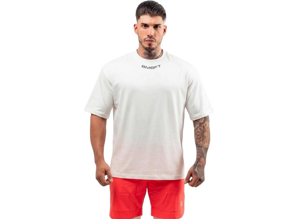 Gymbro Bombafit t-shirt oversize Bianco
