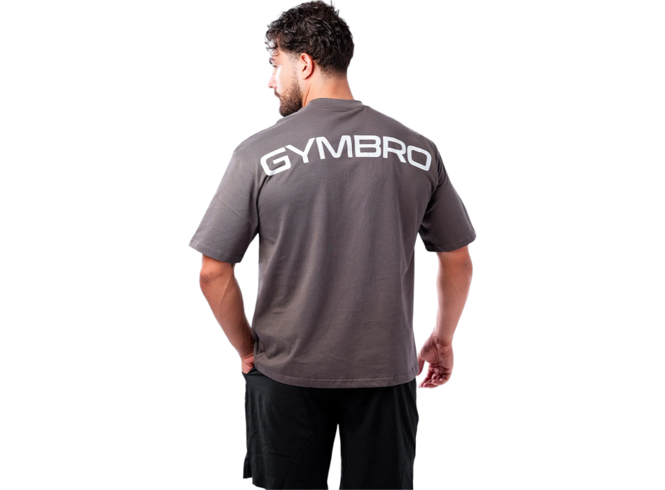 Gymbro Bombafit t-shirt oversize Grigio