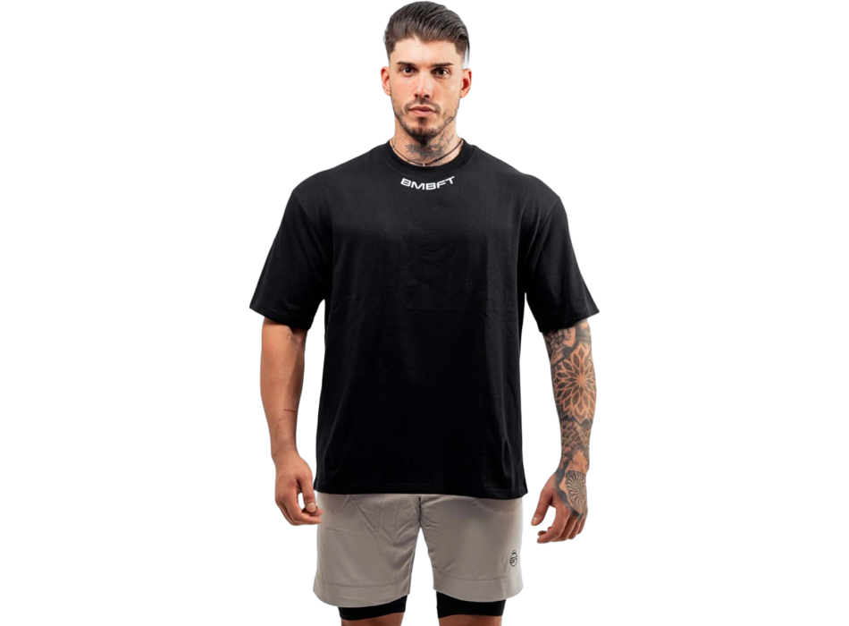 Gymbro Bombafit t-shirt oversize Nero