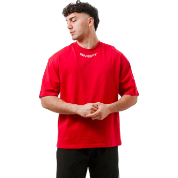 Gymbro Bombafit t-shirt oversize Rosso