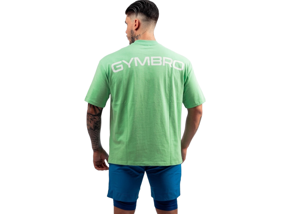 Gymbro Bombafit t-shirt oversize Verde