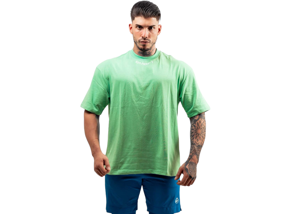 Gymbro Bombafit t-shirt oversize Verde