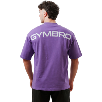 Gymbro Bombafit t-shirt oversize Viola