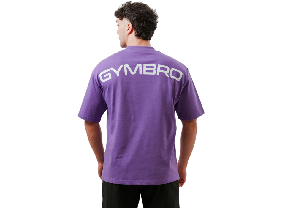 Gymbro Bombafit t-shirt oversize Viola