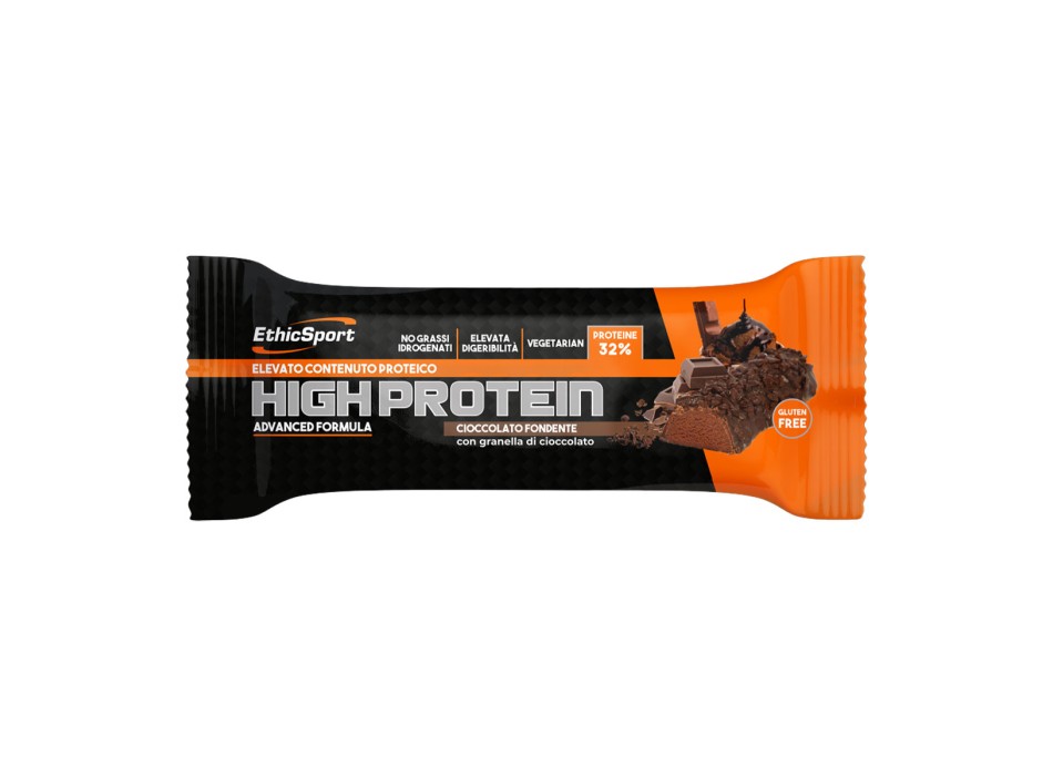 High Protein EthicSport barretta proteica cioccolato fondente