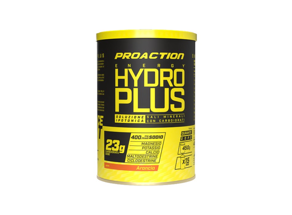 Hydro Plus ProAction 450g Integratore Sali Minerali Ipotonico Arancia