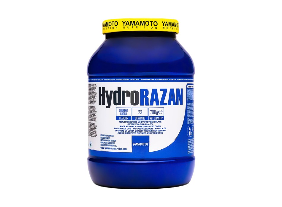 Hydro RAZAN Yamamoto proteine siero isolate idrolizzate Optipep 700g Cioccolato