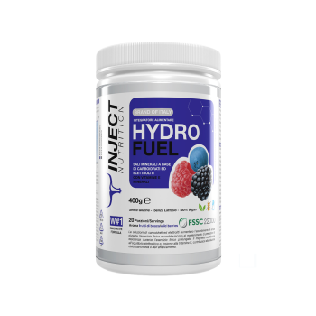 Hydrofuel Inject Nutrition integratore idratazione sali minerali 400g frutti bos