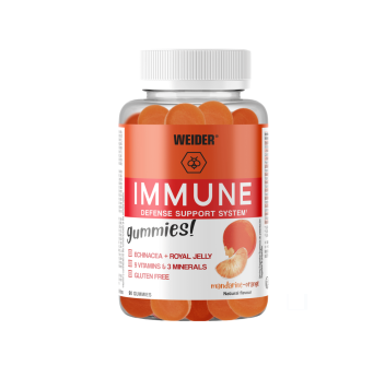 Immune Weider integratore difese immunitarie vitamine e zinco benessere 60gommos
