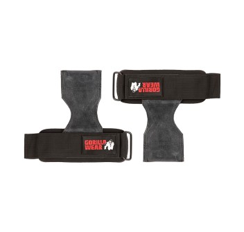 Impugnature per sollevamento Gorilla Wear in gomma antiscivolo nero