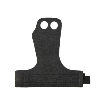 Impugnature per Sollevamento in Pelle a 2 Fori Nere