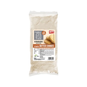 Instant Rice BPR Nutrition farina di riso istantanea 1kg Biscotti al Burro