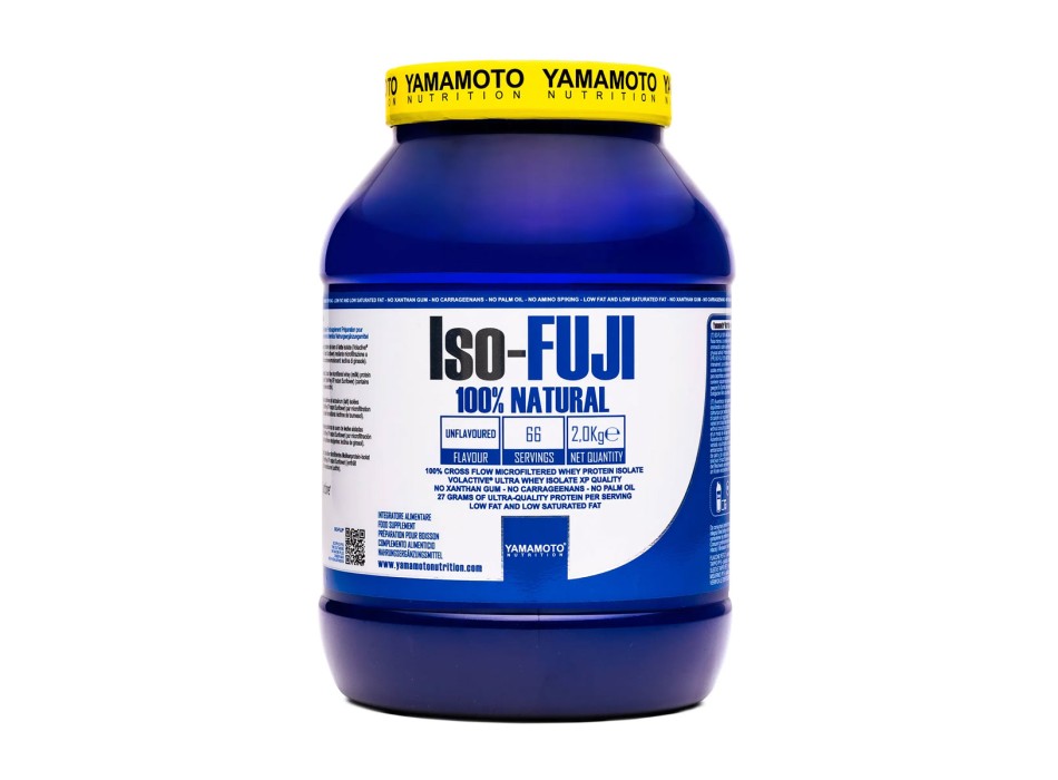 Iso-FUJI NATURAL Yamamoto Nutrition proteine isolate siero latte neutre 2000g 