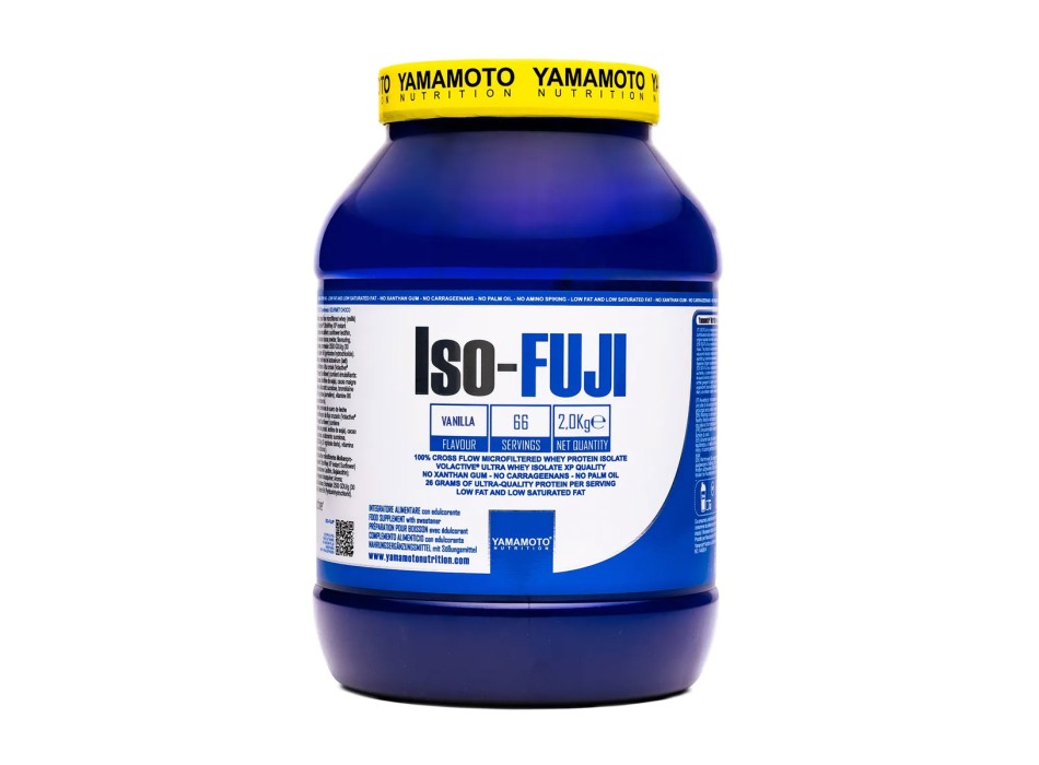 Iso-FUJI Yamamoto Nutrition proteine isolate siero latte 2000g Vaniglia