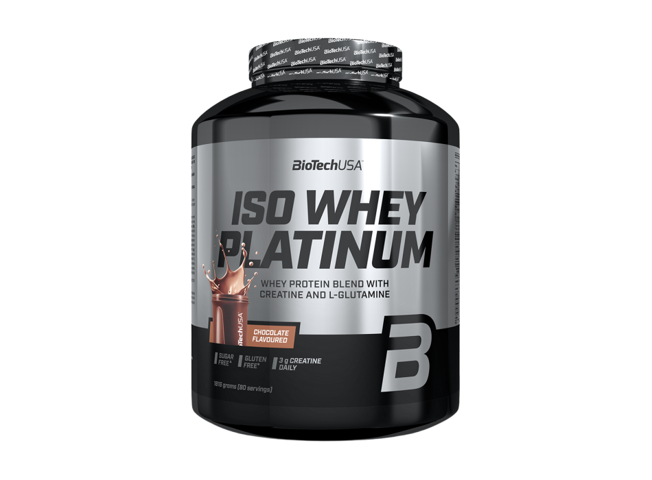 Iso Whey Platinum BioTechUSA 1816g Proteine Isolate Siero Latte Cioccolato