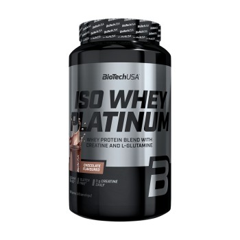 Iso Whey Platinum BioTechUSA Proteine Isolate Siero Latte 900g Cioccolato
