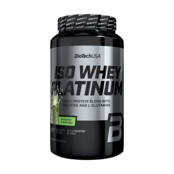 Iso Whey Platinum BioTechUSA Proteine Isolate Siero Latte 900g Pistacchio