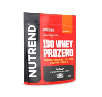 Iso Whey Prozero Nutrend 500g Proteine Isolate Zero Zuccheri Caramello Salato