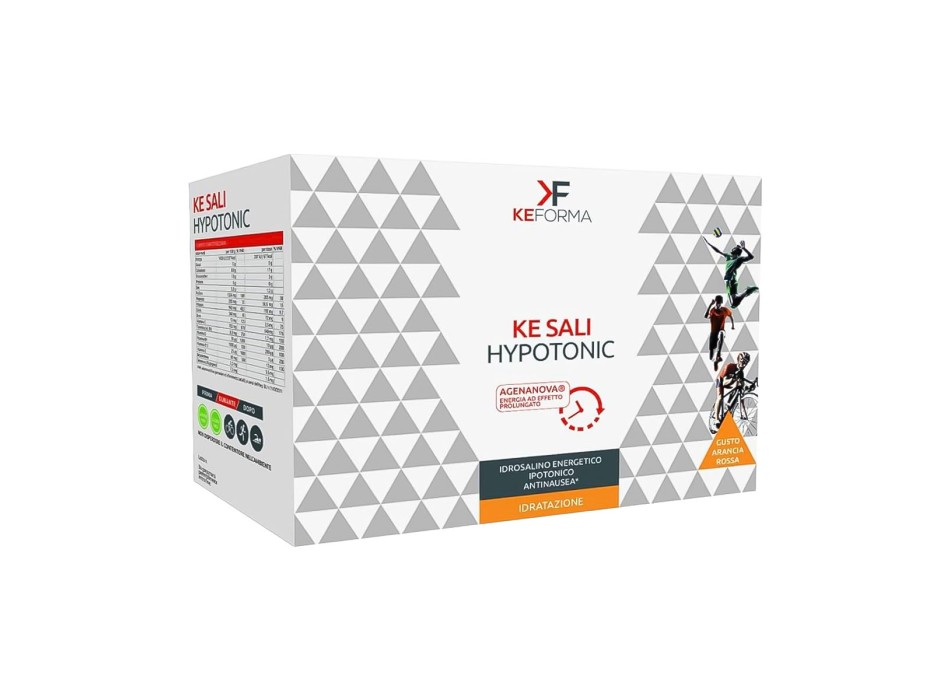 Ke-Sali Hypotonic Keforma Integratore Ipotonico Sali Minerali 24 bustine arancia