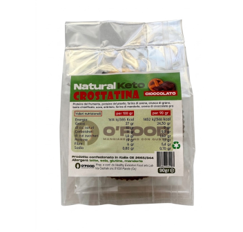 Keto Crostatina OFood crostatina keto a basso contenuto di carboidrati 50g ciocc
