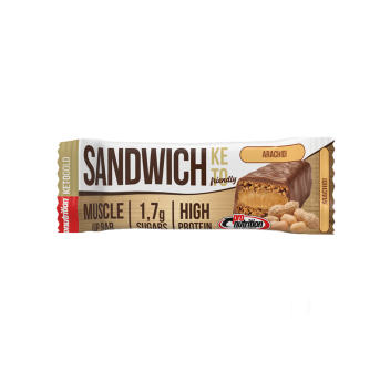 Keto Sandwich Peanut Butter ProNutrition barretta proteica chetogenica 57g