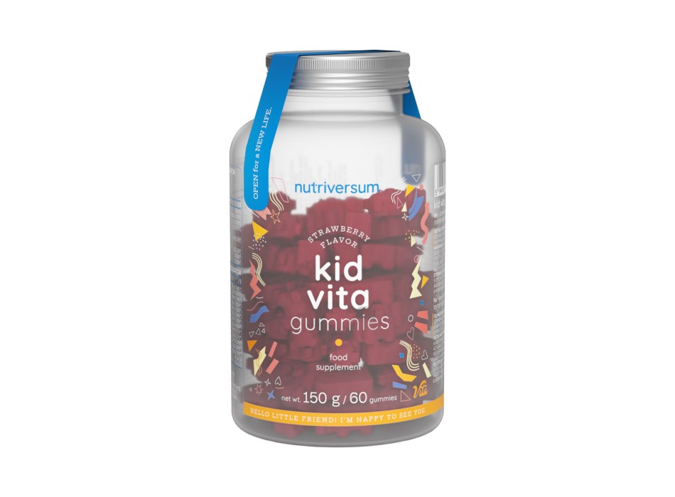 Kid Vita 60gummies Fragola