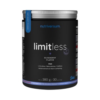 Limitless Nutriversum Pre-Workout Esplosivo Energia Pump Focus 380g Mirtillo Blu