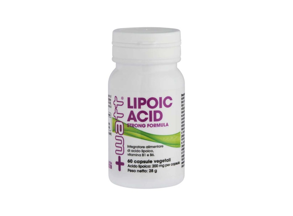 LIPOIC ACID - Integratore di Acido lipoico, con di vitamine B1 e B6. +WATT