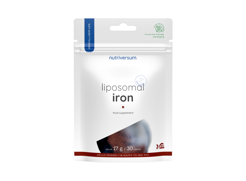 Liposomal Iron Nutriversum ferro liposomiale 30 tabs