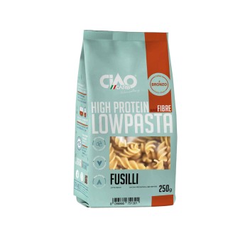 Lowpasta Fusilli CiaoCarb pasta proteica low carb 250g