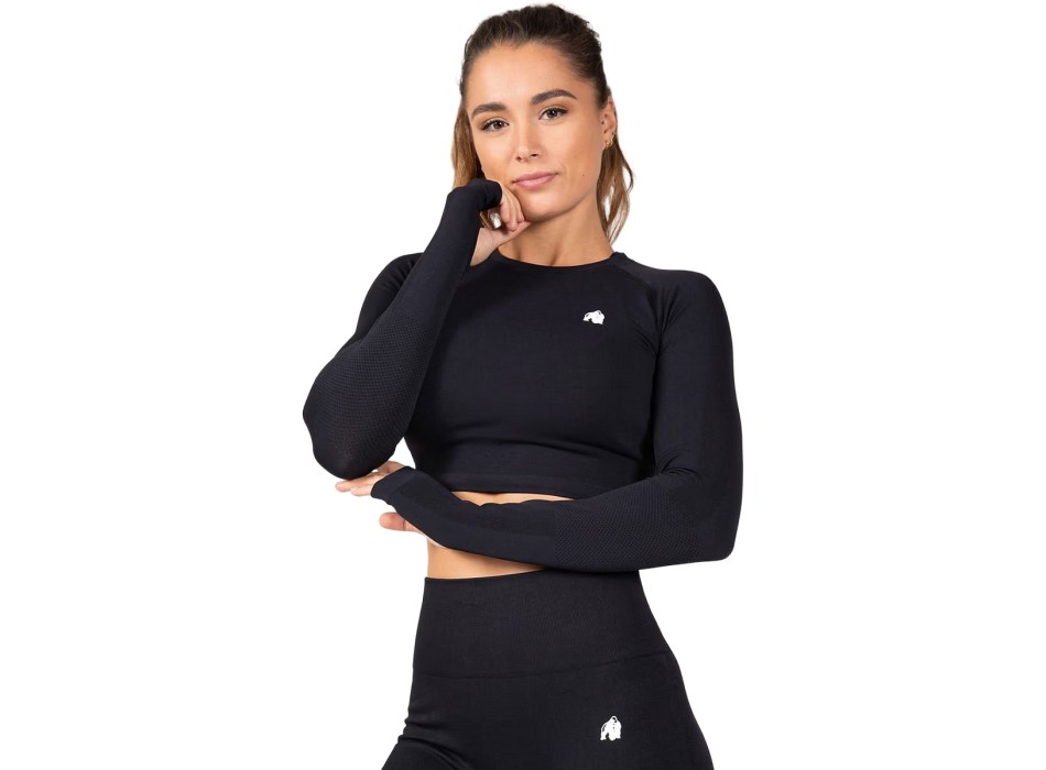 Maglia a Maniche Lunghe Senza Cuciture Hilton 