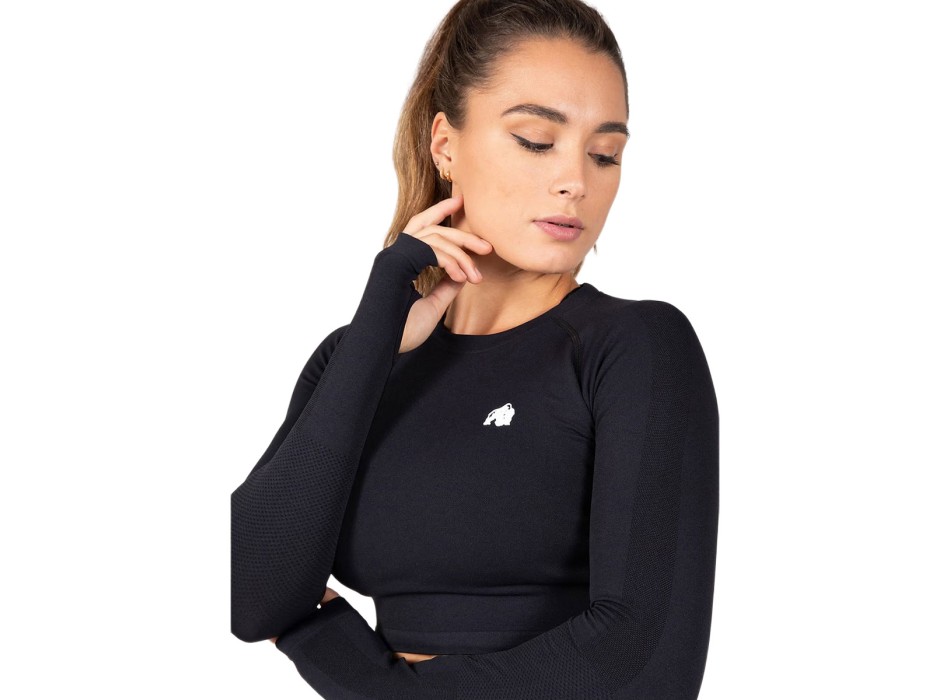 Maglia a Maniche Lunghe Senza Cuciture Hilton 