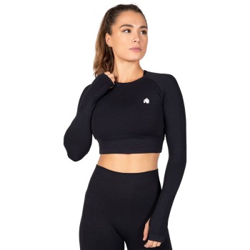 Maglia a Maniche Lunghe Senza Cuciture Hilton 