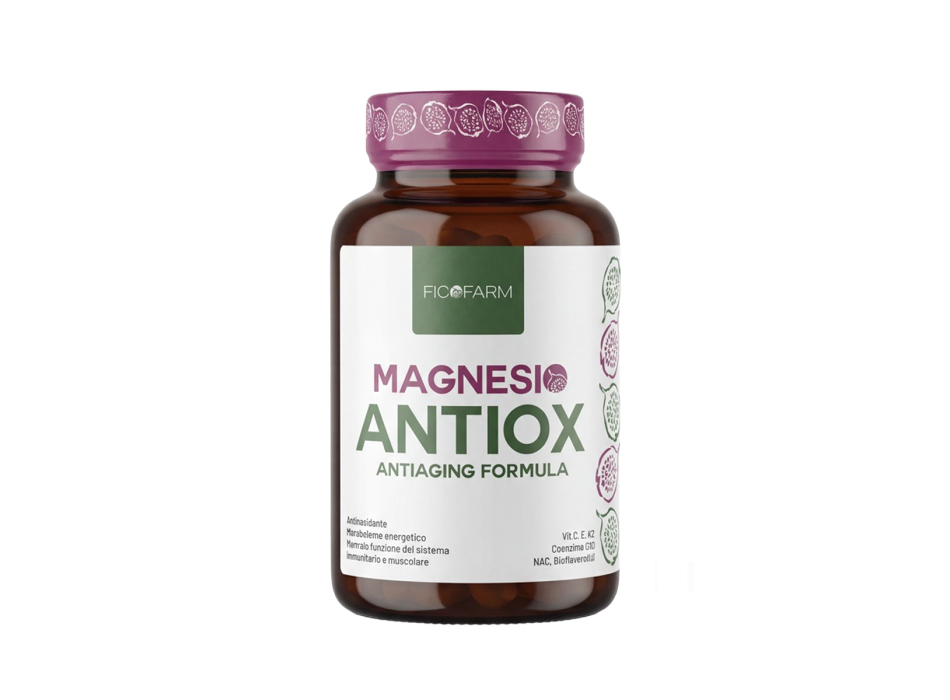 Magnesio Antiox Ficofarm integratore magnesio antiossidante 60 compresse 
