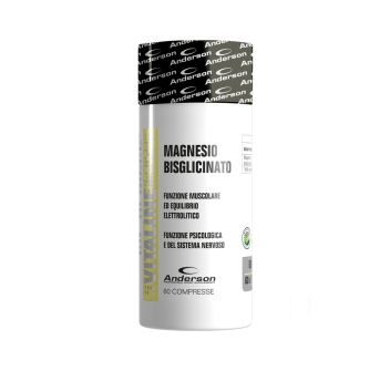 Magnesio Bisglicinato Anderson Research integratore alimentare di magnesio 60cpr