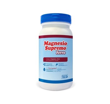 Magnesio Supremo Ferro Natural Point Integratore Ferro Vitamina C Folato 150g