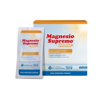Magnesio Supremo Potassio Natural Point Sali Minerali 24 bustine