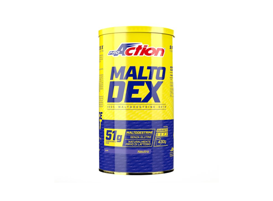 Malto Dex Energy Proaction integratore maltodestrine polvere 430g