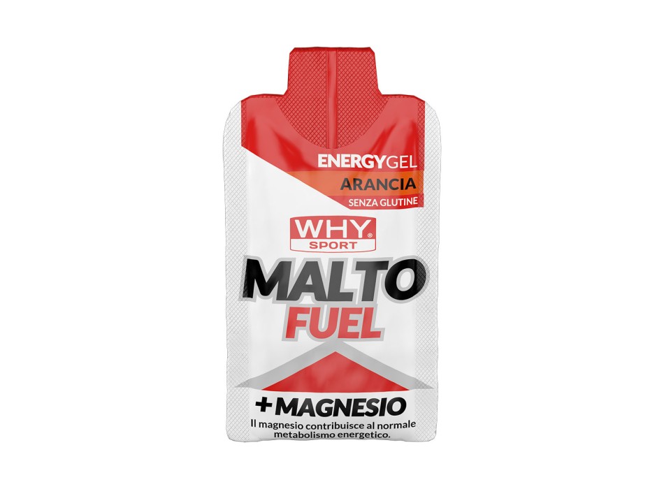 Malto Fuel WHYsport energetico maltodestrine magnesio citrato 30ml Arancia