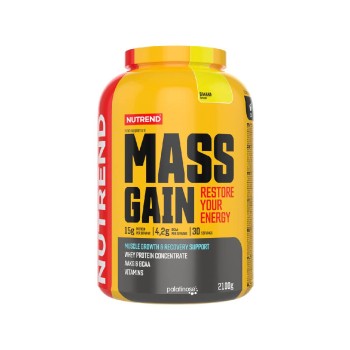 Mass Gain Nutrend 2100g Gainer per Aumento Massa Banana