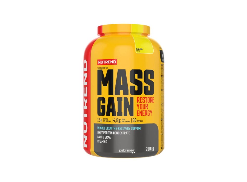 Mass Gain Nutrend 2100g Gainer per Aumento Massa Banana